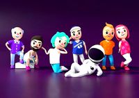 Stylize lowpoly hypercasual games character