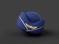 Stewardess hat