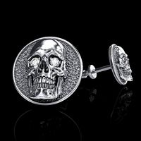 skull earrings studs | 3D