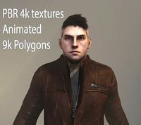 Protagonist realistic Character PBR