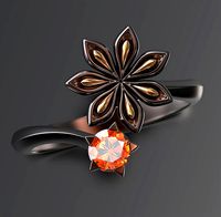 Star anise extract ring | 3D