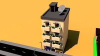 BEST AND THE CHEAPEST LOWPOLY APARTMENT BUILDING