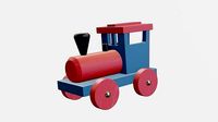 toy locomotive colorful
