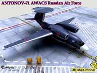 ANTONOV-71 AWACS Russian Air Force