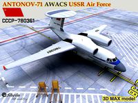ANTONOV-71 AWACS USSR Air Force