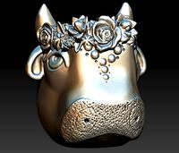 Pots Bull | 3D