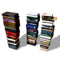 Books 3D Model