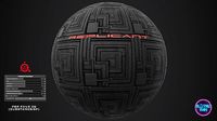Blade Runner Frank Lloyd Wright Ennis House PBR Substance tile