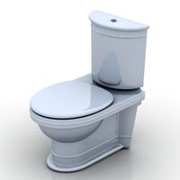 Lavatory pan 3D Model