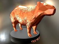 Hybrid Capybara  | 3D