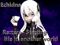 Echidna re zero figure 3d | 3D