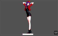 MISATO KATSURAGI UNIFORM VERSION EVANGELION ANIME GIRL CHARACTER | 3D