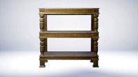 17th Century Wooden Table Shelves
