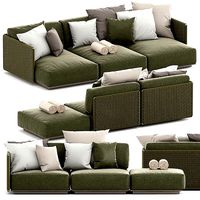 EDDY OUTDOOR SOFA by FLEXFORM
