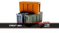 Credit Box 1-48 scale | 3D