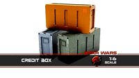 Credit Box 1-6 scale | 3D