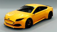 Generic 2 door electric Sports Car