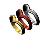 V crown chevron band | 3D