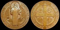 st benedict coin | 3D