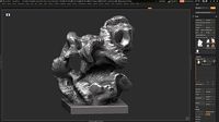 Modern Abstract Decorative sculpture 3d print model | 3D
