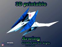 STAR FOX 64 - Lylat Wars -  Arwing -  | 3D