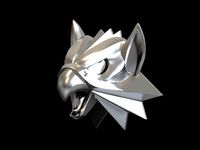 Witcher school of the Griffin medallion | 3D