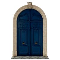 Entrance classic door 24