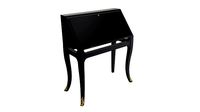 Bureau with hinged door