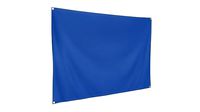 Hanging wall banner with eyelets mockup
