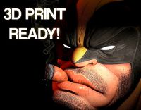 Wolverine - Stylized Bust | 3D