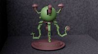 Fallout Robot Mr Handy  3D Print  | 3D