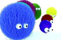 Cartoon Fur Furr Furry Kids Caracter 3D