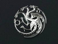 Targaryen House  Game of Thrones  3d print ready GoT  | 3D