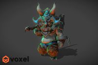 Toad Warrior 3 (animated)