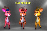 Humanoid Deer Character