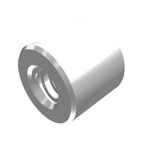 TR 12 round nuts with trapezoidal thread POM