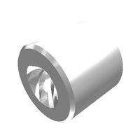 TR14 round nuts with trapezoidal thread PA6-GF30