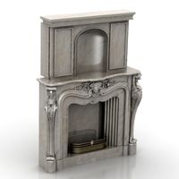 Fireplace 3D Model
