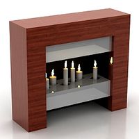Fireplace 3D Model