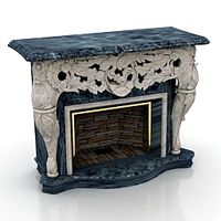 Fireplace 3D Model