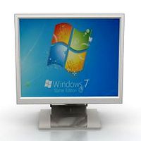 Monitor 3D Model