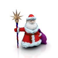 Santa 3D Model