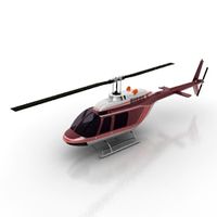 Helicopter 3D Model