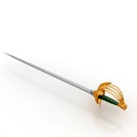Sword 3D Model