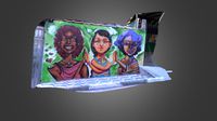 Graffiti 3D - Belen + Lele Paes + Grupo OPNI