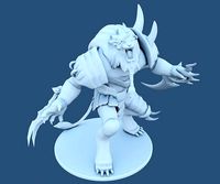 Rengar 3D Print Model from League of Legends | 3D
