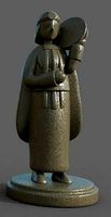 Machi Indigena Chilena Mapuche | 3D