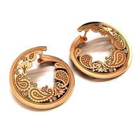 Turkish cucumber earring | 3D