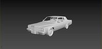 Cadillac FLeetwood Brougham Coupe 1983  | 3D