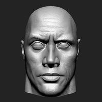 Dwayne johnson  | 3D